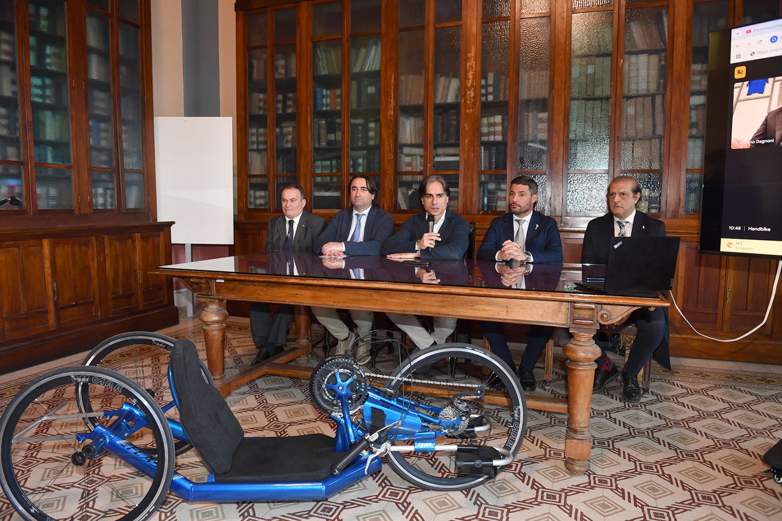 presentazione Giro Handbike